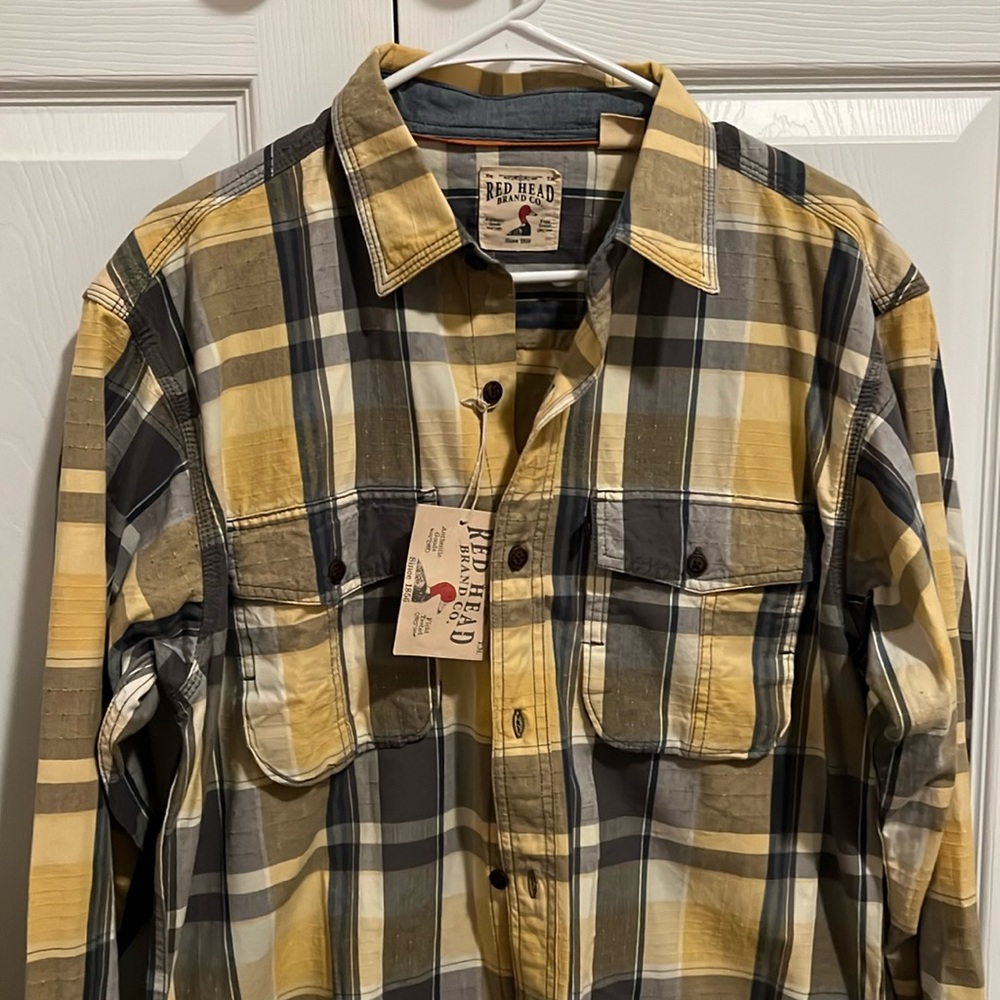 Redhead brand flannel. New with tags. Size medium